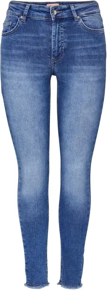 ONLY Female Skinny Jeans ONLBLUSH Mittlere Taille Skinny Fit Knöchellang Jeans