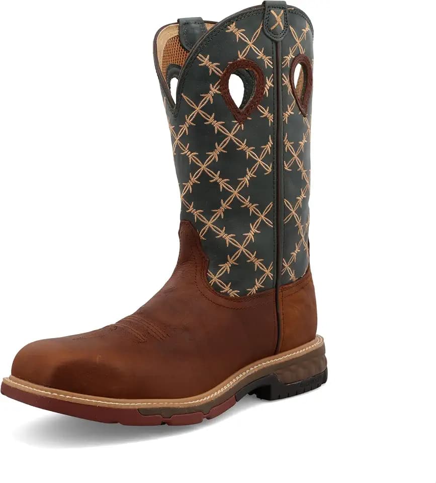 Twisted X Men's12 Pull On Nano Composite Toe Western Work Boot