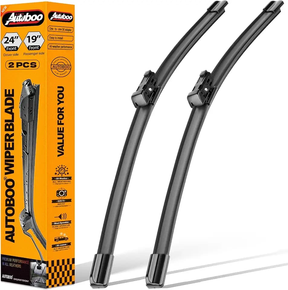 AUTOBOO Windshield Wiper Blade Replacement for Honda Civic CR-V Integra