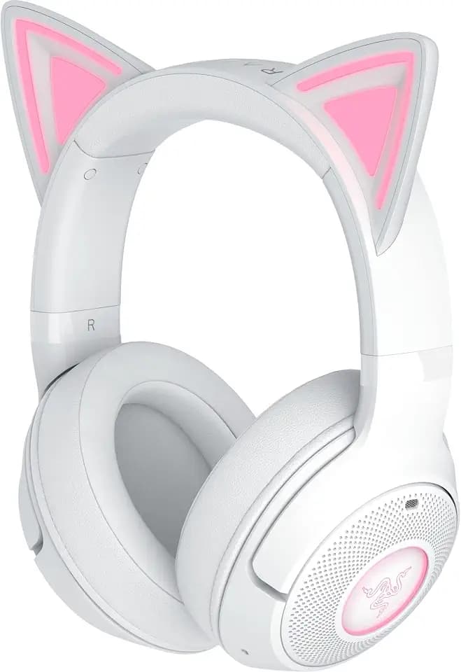 Razer Kraken Kitty V2 BT Wireless RGB Headset, White