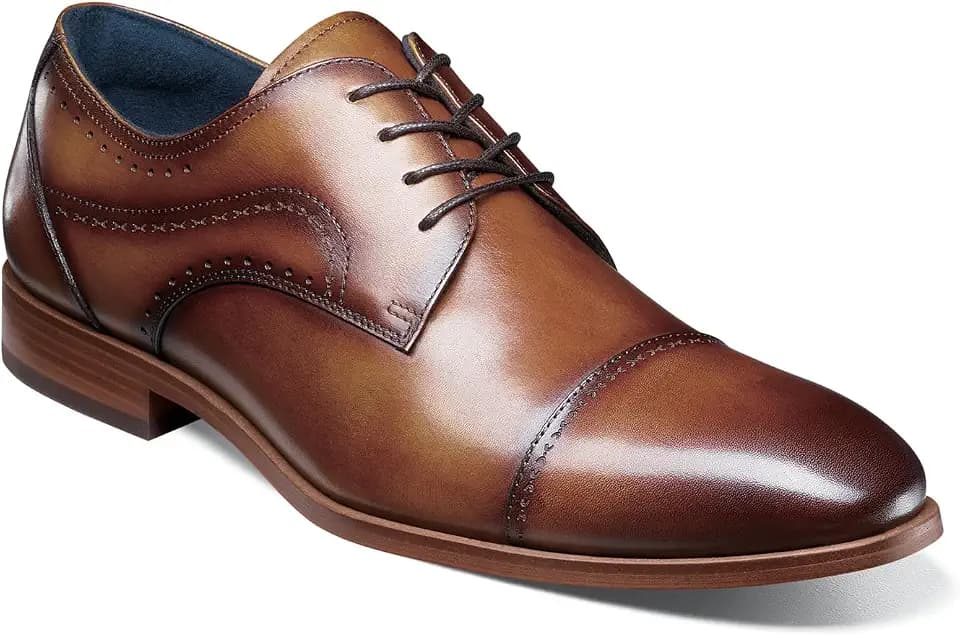 Stacy Adams Bryant Cap Toe Lace Up