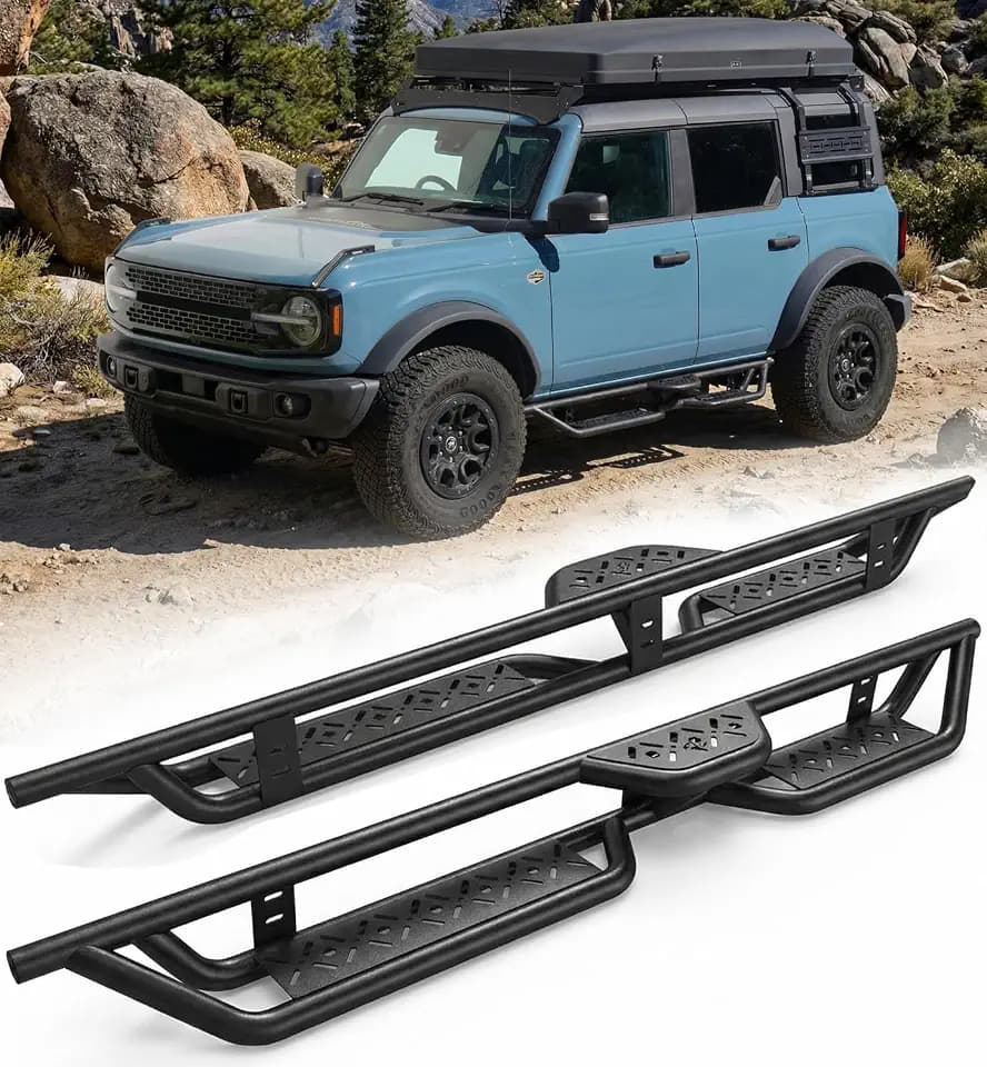 Xprite Running Boards Side Steps Compatible with Ford Bronco 4DR 2021-2026
