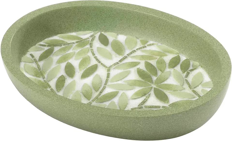 Avanti Linens - Soap Dish, Soap Holder for Bathroom, Shower & Kitchen Sink