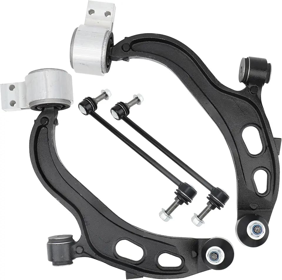 IRONTEK 4PCS Front Lower Control Arm w/Ball Joint Sway Bar End Link