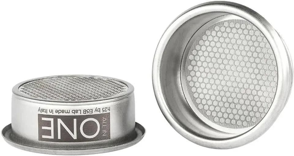 Verybarista All IN ONE Filterkorb für 58 mm Siebträger-Espressomaschinen mit Druckprofilierung (H22), 1 Stück, Stahl