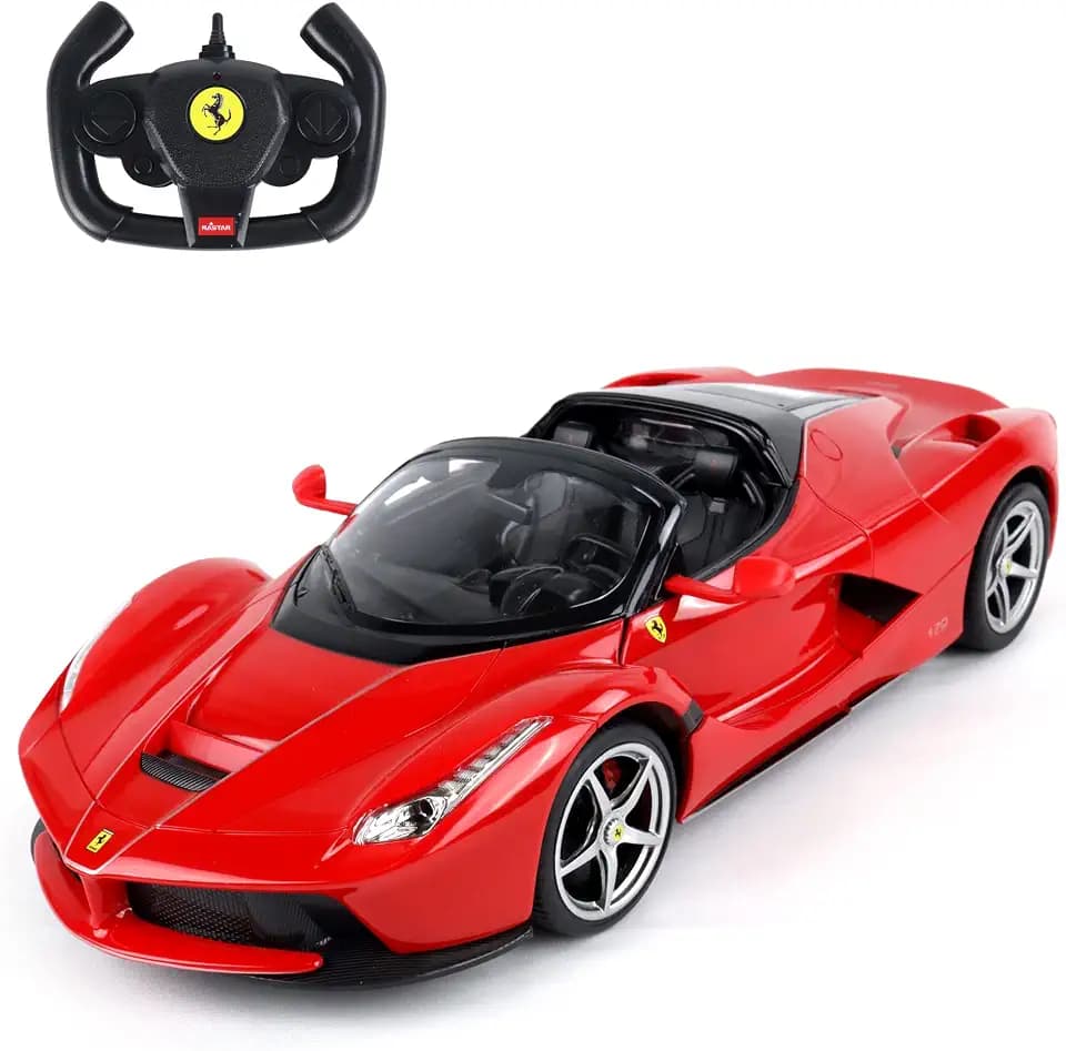 TURBO CHALLENGE - Ferrari Aperta - RC Prestige - 095616 - Ferngesteuertes Auto - Rot - 1/14 - Batterien Nicht enthalten - Kunststoff - Kinderspielzeug - Geschenk - Ab 6 Jahren