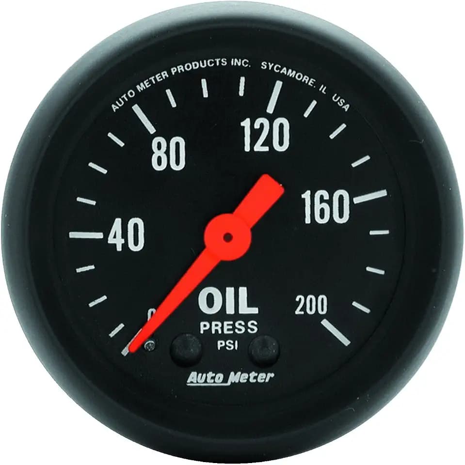 AUTO METER 2605 Z-Series Mechanical Oil Pressure Gauge