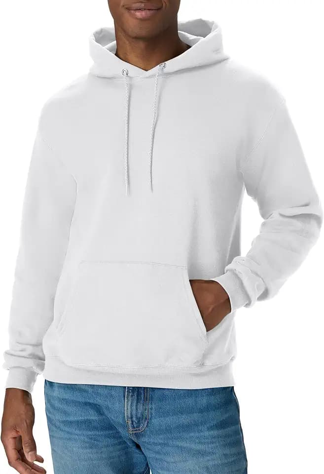 Hanes Men's Hoodie - EcoSmart Fleece Hooded Sweatshirt for Men & Women - Midweight Fleece - Big & Tall Available