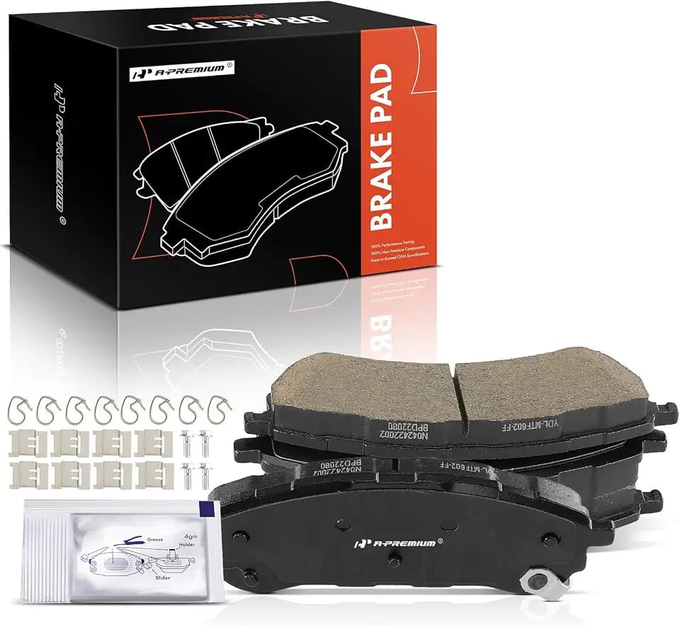 A-Premium Rear Ceramic Brake Pads Compatible with Ford