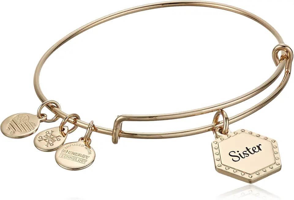 Alex and Ani Sister Charm Bangle