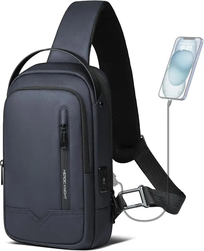 hk Sling Bag for Men Women Chest Bag Should Bags for 11.3 Inch iPad