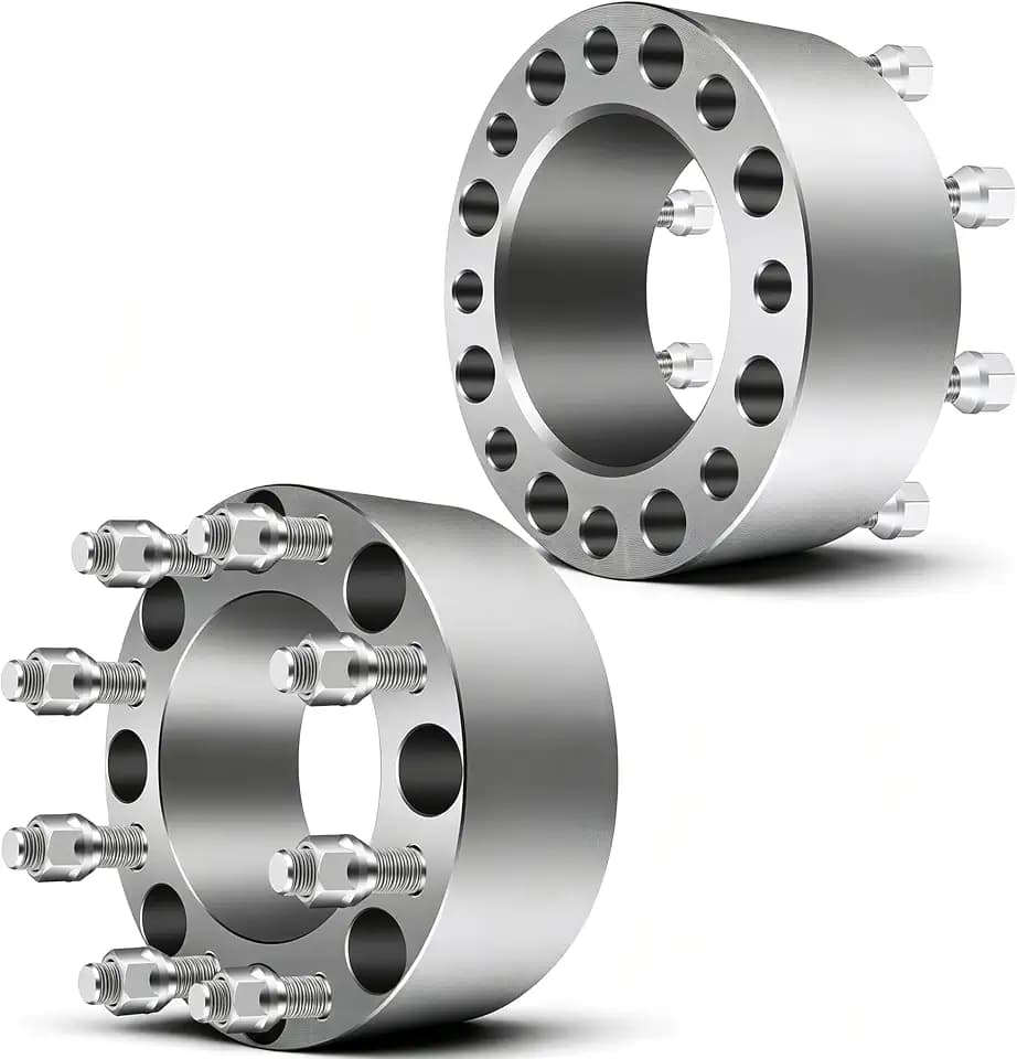 OCPTY 8x170 Wheel Spacers 3" for Ford F-250 Super Duty 1999-2019 Bore 125mm