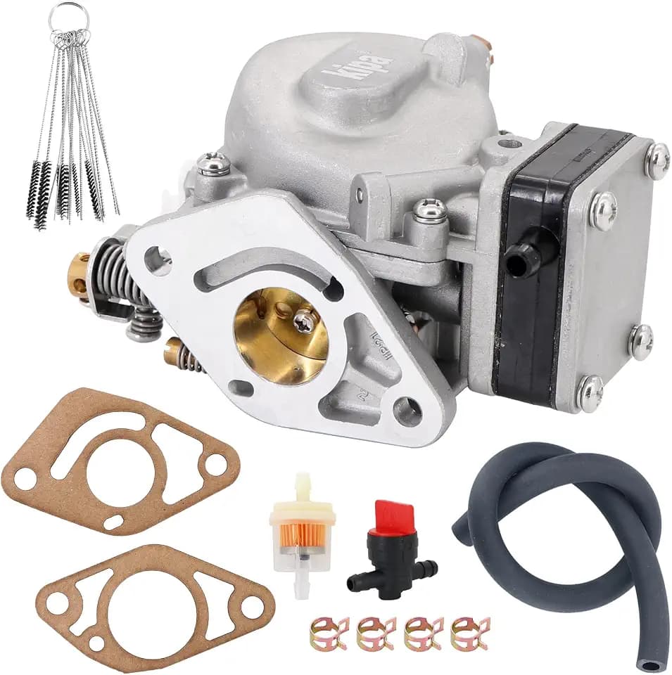 Kipa Carburetor Assembly Kit For Mercury Marine 2-Stroke 4HP 5HP Outboard Motor Boat Engine 3303-812647T1 3303-812648T With gasket 16327 27-16327