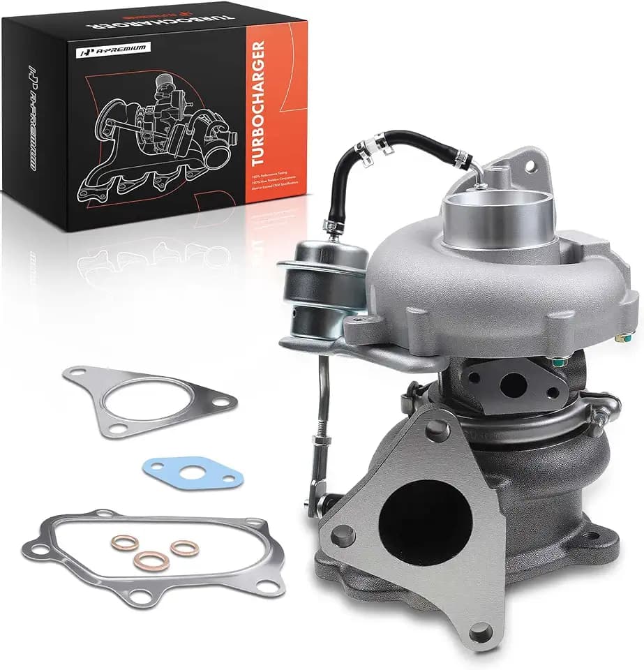 A-Premium Complete Turbo Turbocharger Kit with Wastegate Actuator & Gasket