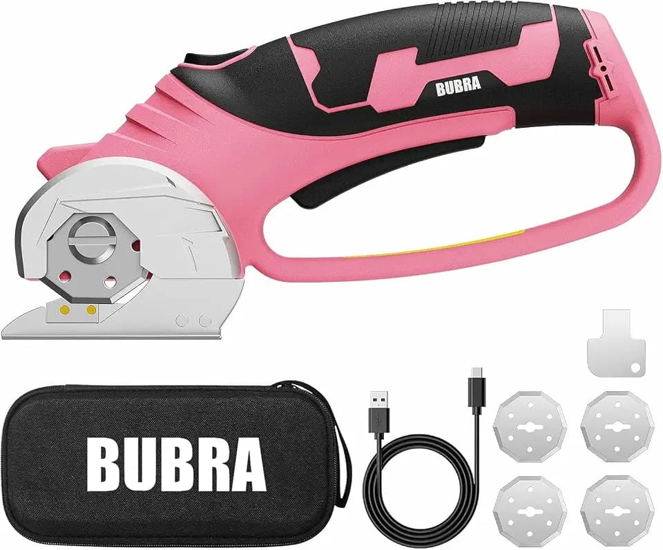 Cordless Electric Scissors for Cardboard Cutter with 4 SK5 Blades