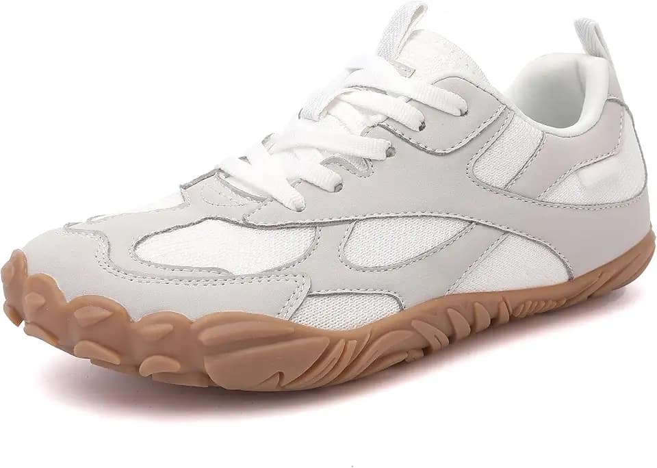 UBFEN Womens Barefoot Shoes Minimalist Zero Drop Wide Toe Box Sneakers