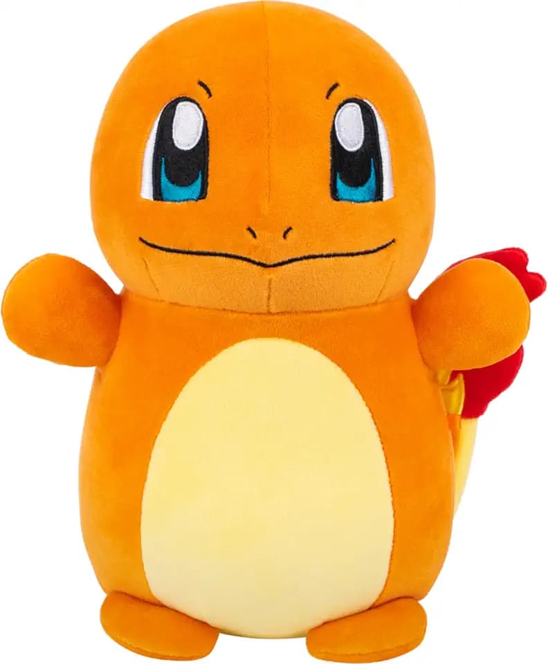 Squishmallows Original Pokémon 10in Charmander HugMees – Ultrasoft Official Jazwares Plush (Medium-Sized)