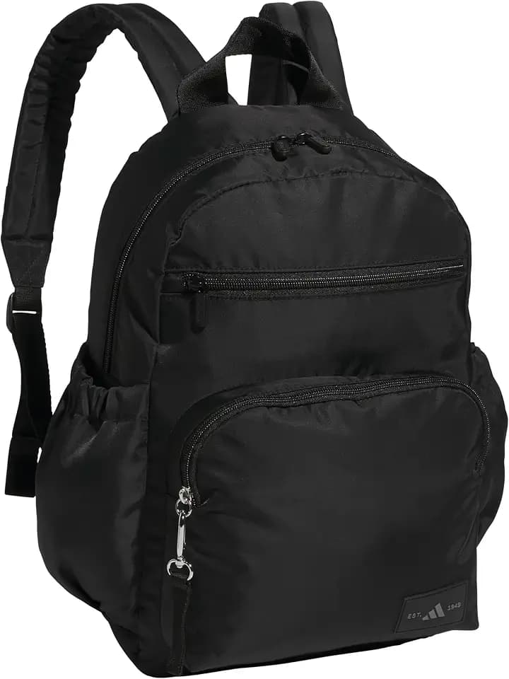 adidas Weekender Backpack – Small Lightweight Everyday Bag, 19L, Black/2, OSFA