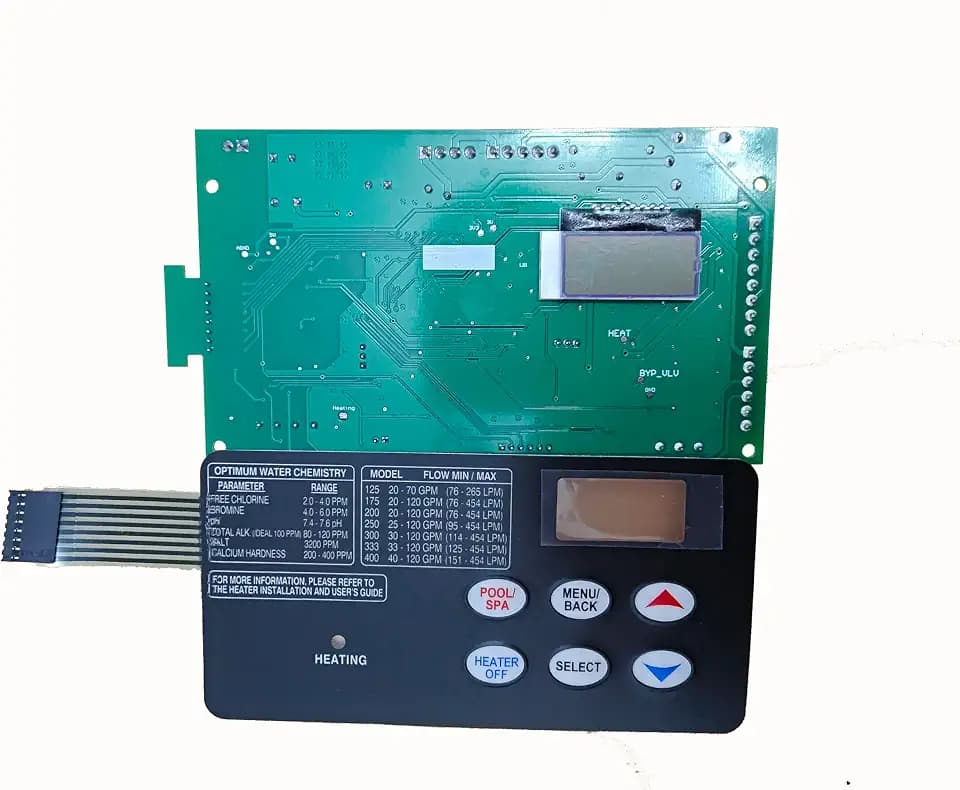 42002-0007S 461105 LCD Controller Kit for Pentair MasterTemp Heater
