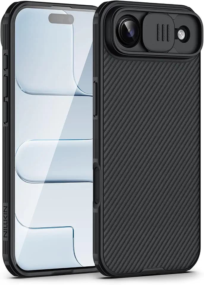 Nillkin for iPhone Air Case with Slide Camera Cover & Thin Slim Fit