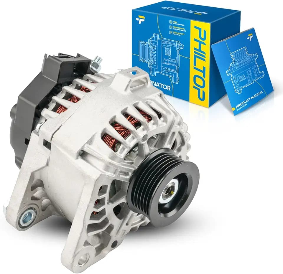 PHILTOP 11610N New Alternator 90Amp Fit with Kia 2014-2016 Forte 1.8L/2.0L