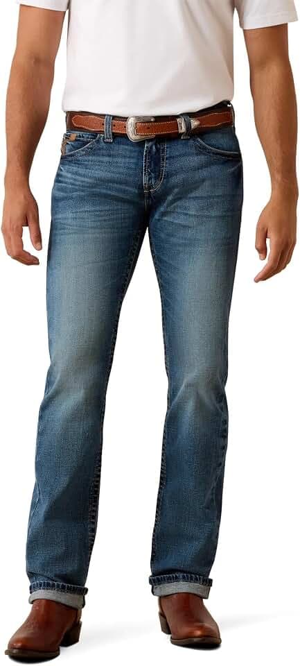 ARIAT Men's M7 Slim Axel Straight Leg Jeans