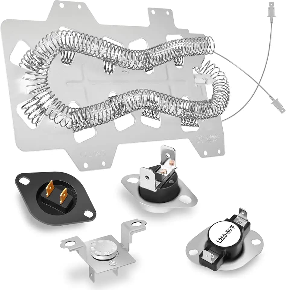 DV210AEW/XAA DV40J3000EW/A2 DV331AEW/XAA DV410AEW/XAA Dryer Heating Element for Samsung DVE45T3400P/A3 DV219AEW/XAA DV42H5000EW/A3 DVE50R5200W/A3 DVE50R5400V/A3 DV45H7000EW/A2 DVE50M7450W/A3