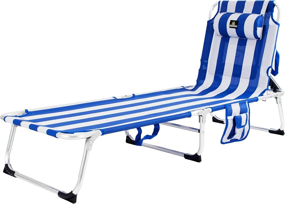 CREVICOSTA QUALITY MARK MARCAS DE CALIDAD - Aquarius 2012 - Strandliege, klappbar und neigbar, 4 Positionen (Marinera)