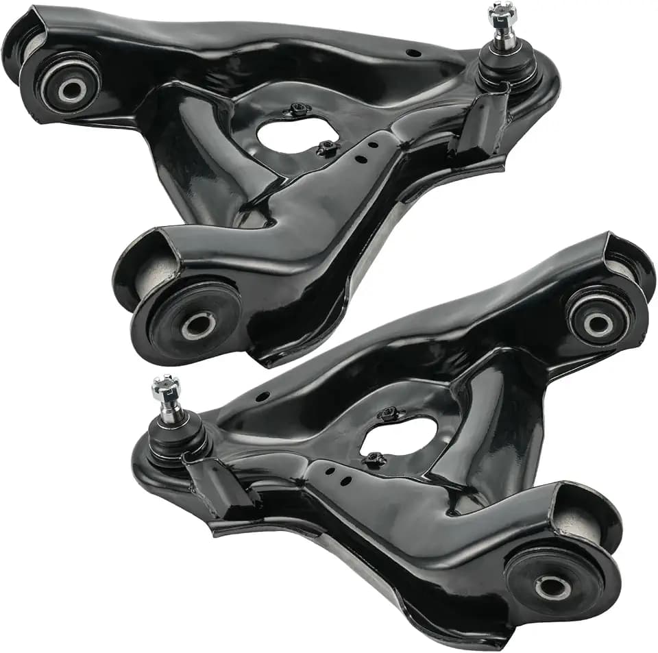 KAC Front Lower Control Arm with Ball Joint Assembly Fit for Chevrolet Express Suburban C1500 C2500 C3500 1988-2002, for GMC C1500 C2500 Savana Yukon 1988-2002 Replacement Control Arms Suspension Kit