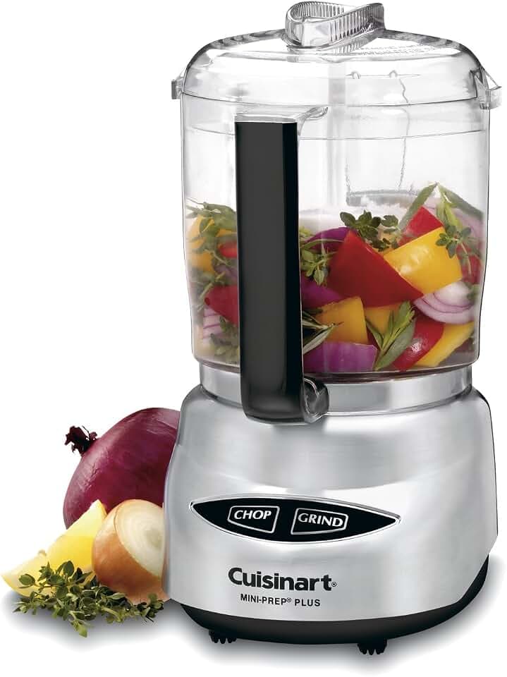 Cuisinart Mini Prep Plus Food Processor, 4 Cup, 250W Motor, DLC-4CHB