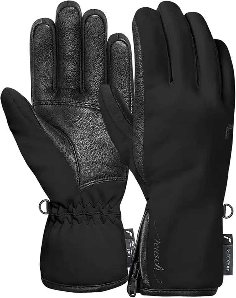 Reusch Skihandschuhe für Damen | sehr warm & wasserdicht mit Lederinnenhand