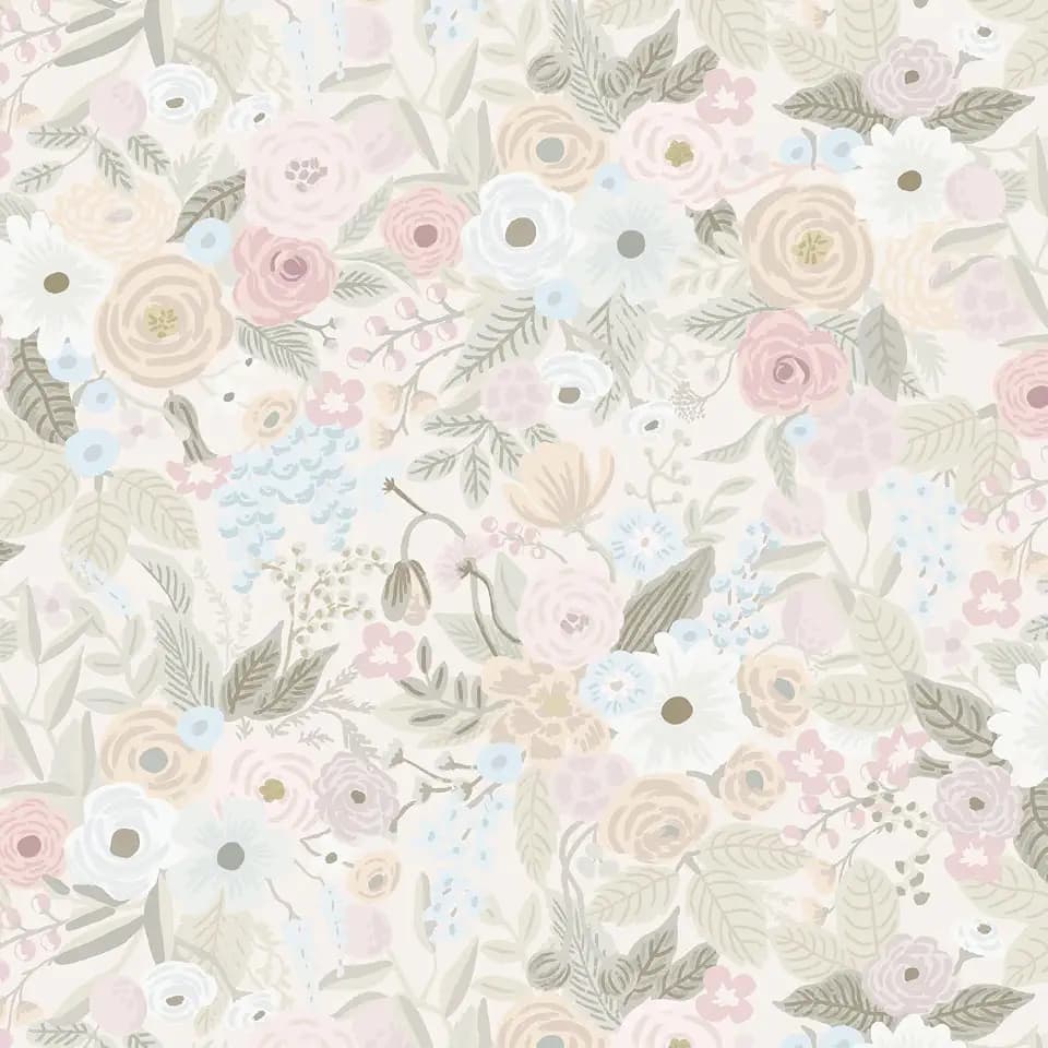 Peel and Stick Wallpaper Floral Boho Pink Wallpaper Watercolor Leaf Flowers Contact Paper Removable Self-Adhesive Wall Paper for Bedroom Cabinets and Drawers Decor 17.3inx78.7in