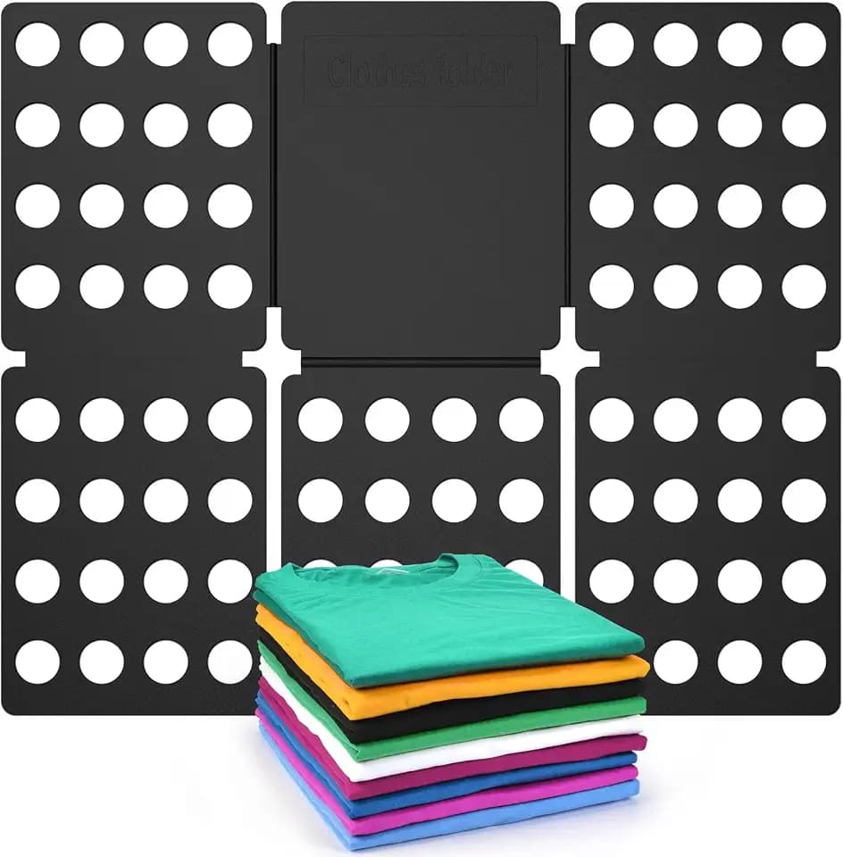 Shirt Folder Board Mini Clothes Folding Board Durable Plastic Tshirt Folder