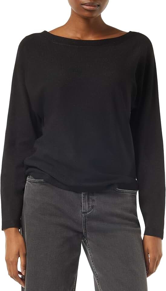 COMMA Strickpullover mit Glitzergarn