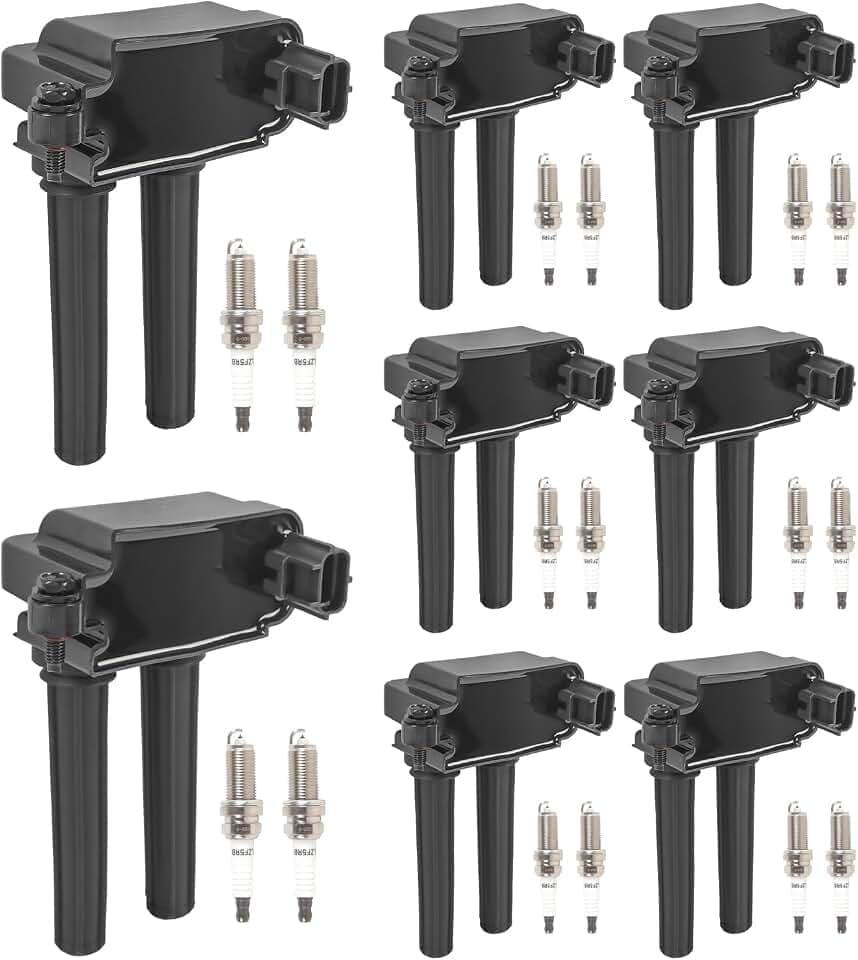 Set of 8 UF504 Ignition Coil Pack for 2006-2010 Dodge Ram 1500 2500 3500