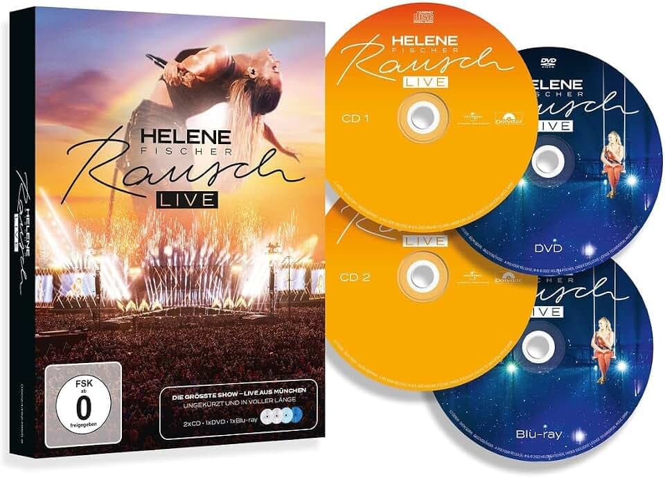 Rausch Live (Das größte Konzert ungekürzt live aus München) 2CD/DVD/BluRay
