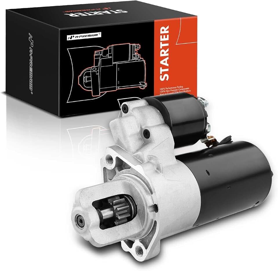 A-Premium Starter Motor, 12V 2.0KW 10 Teeth Clockwise