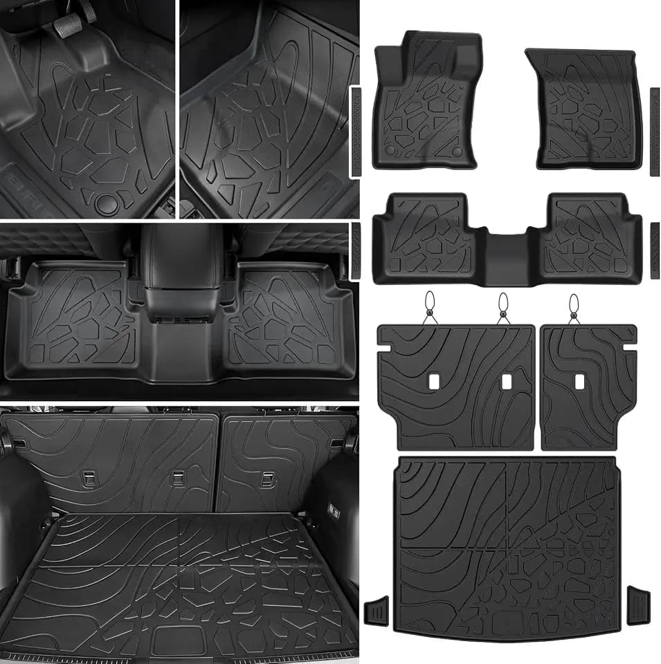 Floor Mats for Ford Bronco Sport 2021-2026, with Cargo Mat