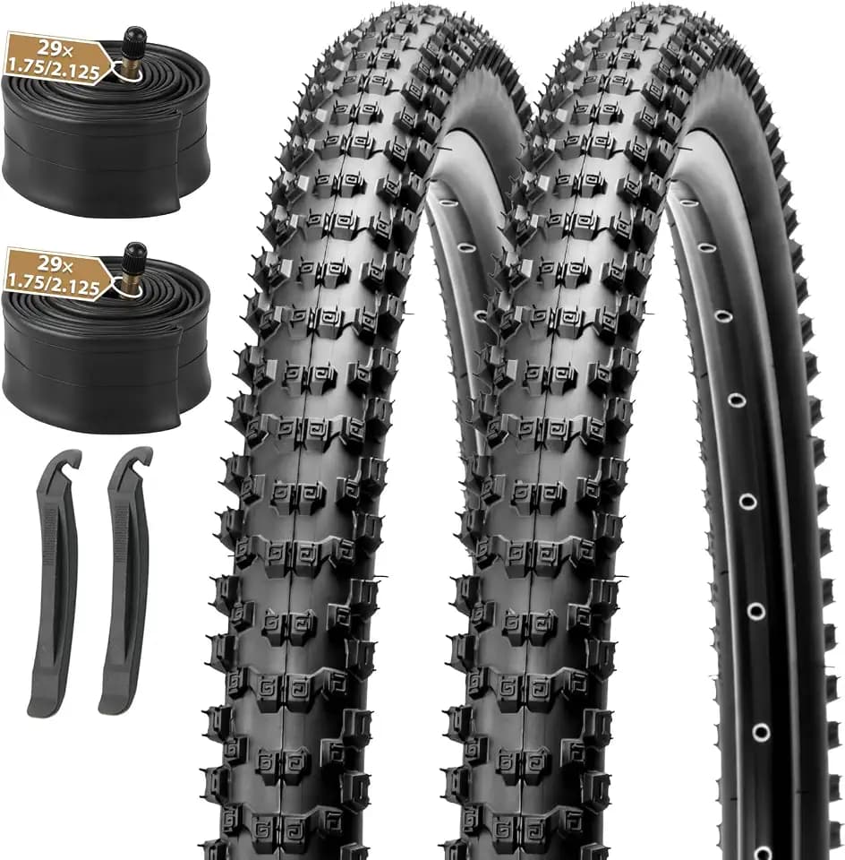 MOHEGIA 26x2.1/27.5x2.1/29x2.1 Inch Mountain Bike Tire Set 2 Pack