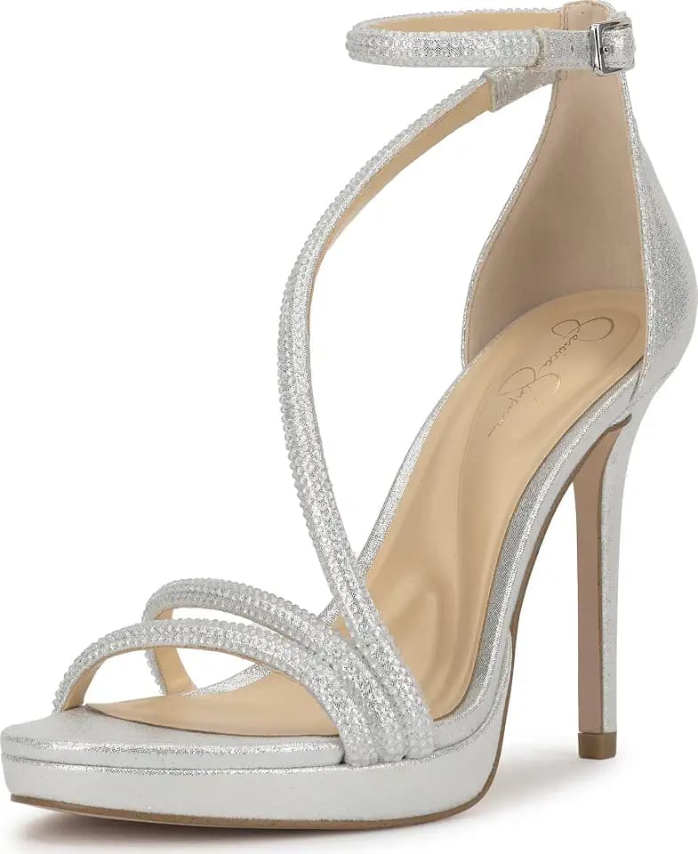 Jessica Simpson Noralina Ankle Strap Heeled Sandals
