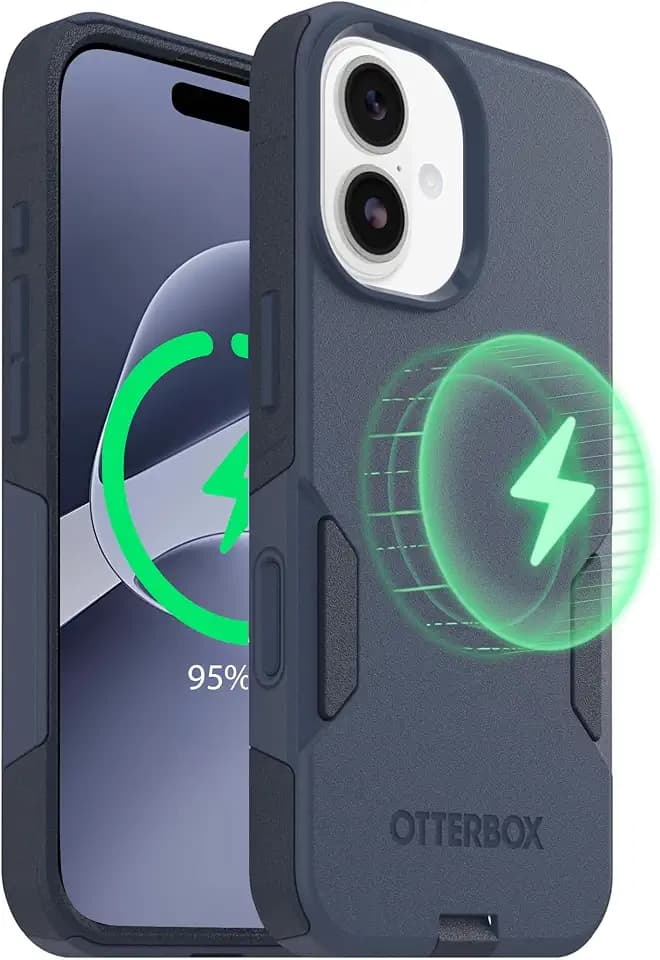 OtterBox iPhone 17 Case Commuter Series MagSafe Blue Sentiment