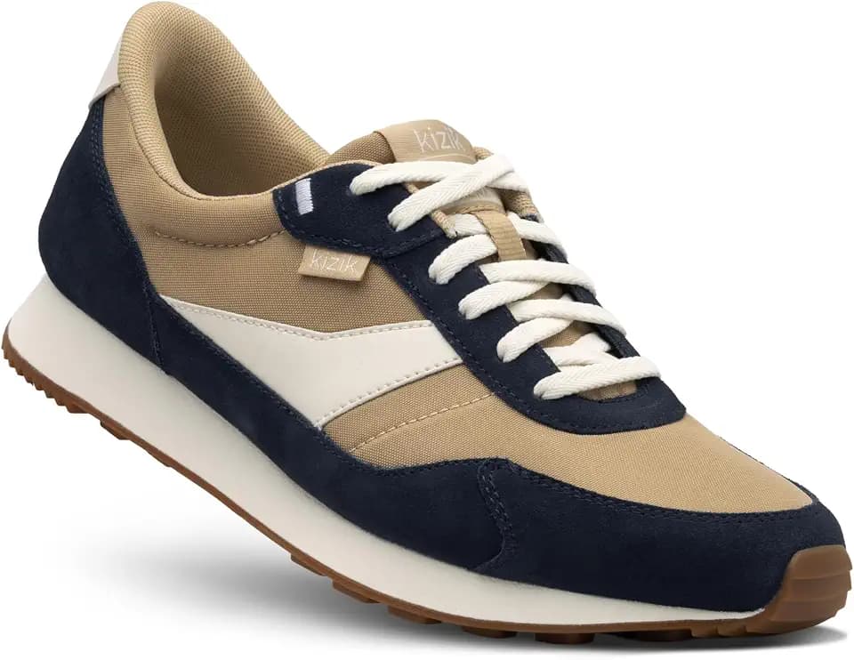 Kizik Siena Slip On Shoes for Men: Comfortable All-Day for Walking, Gym, or Casual Wear, Wide Toe Box Available, Slip in & Stand Out, Hands Free