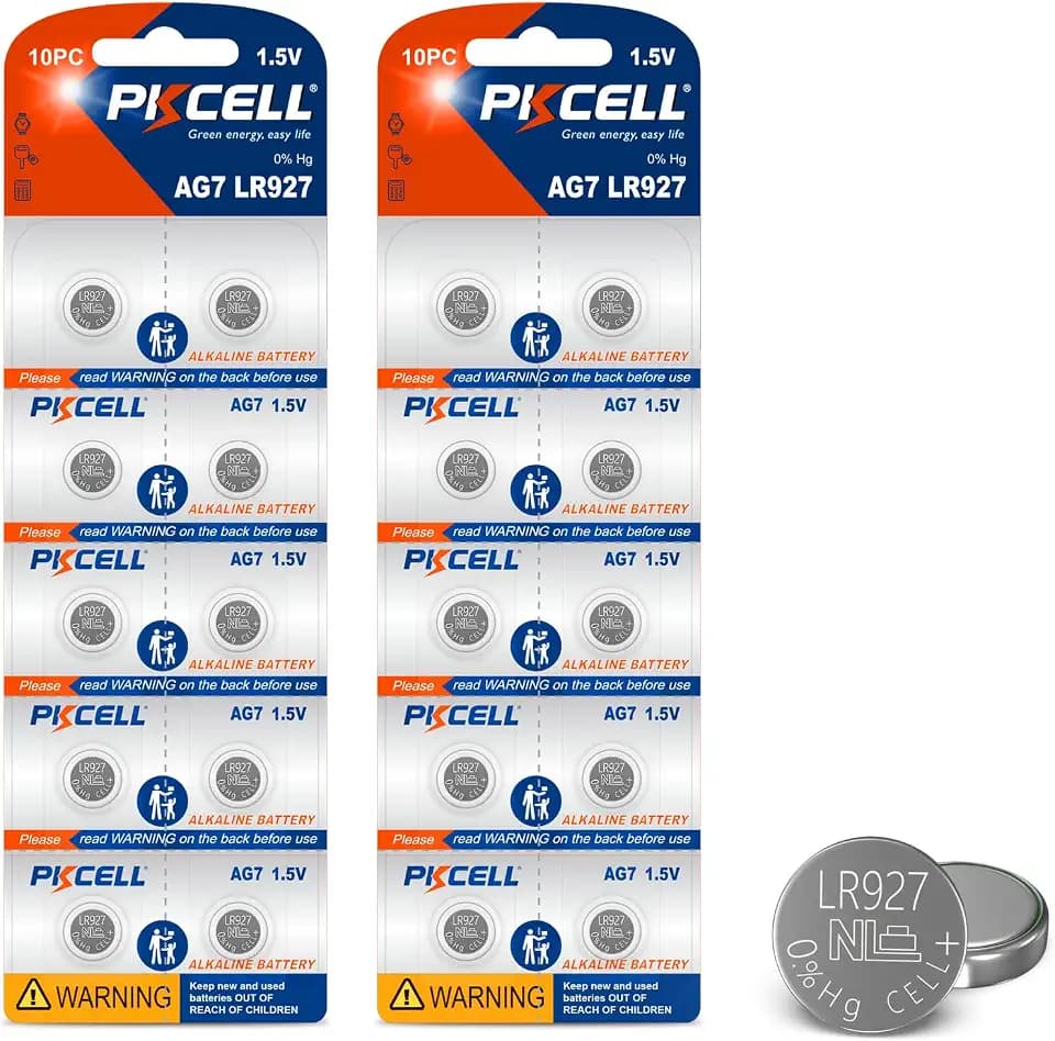 PKCELL 20 Pack SR927SW Watch Battery LR927 395 399 Battery
