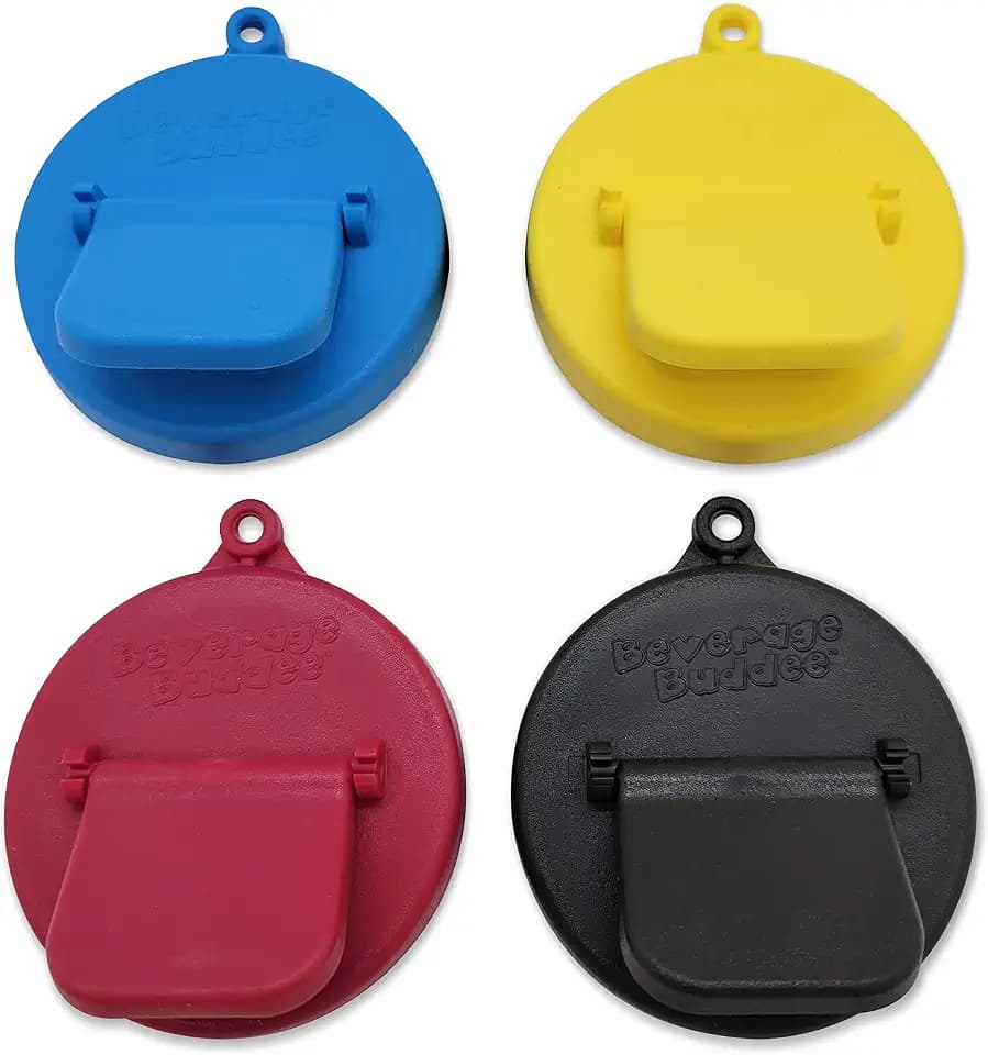 Can Cover, 4 Pack, Assorted Colors