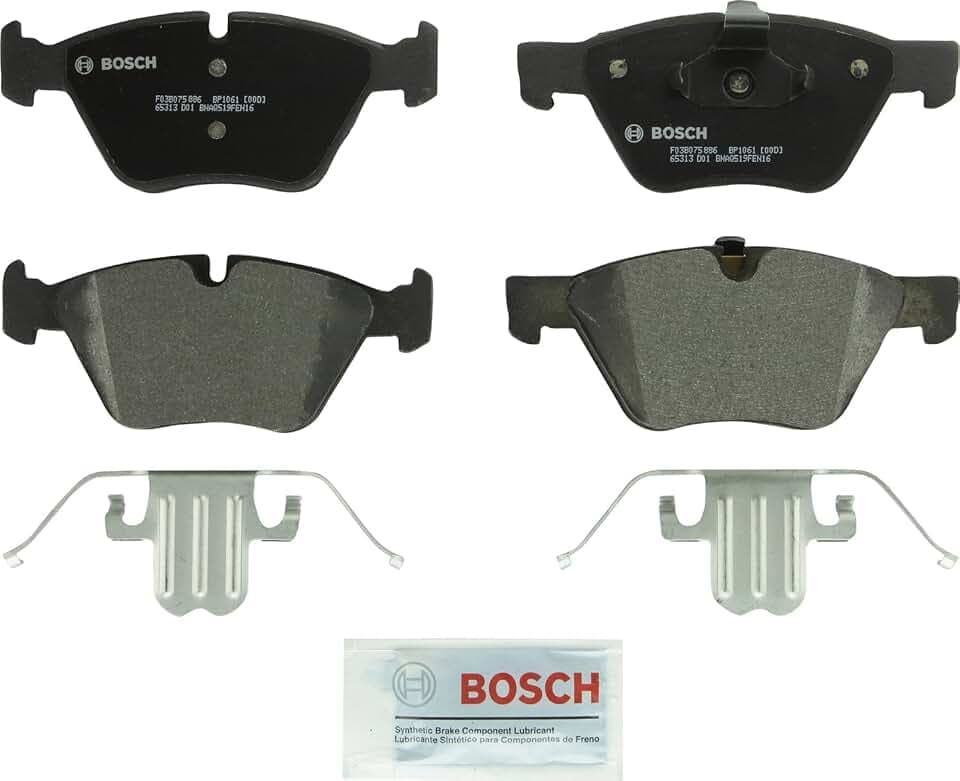 BOSCH BP1061 QuietCast Premium Semi-Metallic Disc Brake Pad Set - Front
