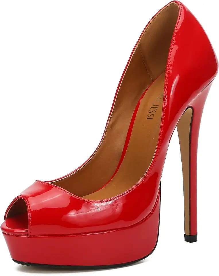 Unisex Men's Women's Platform Pumps, Stiletto High Heels, Party Dress Shoes