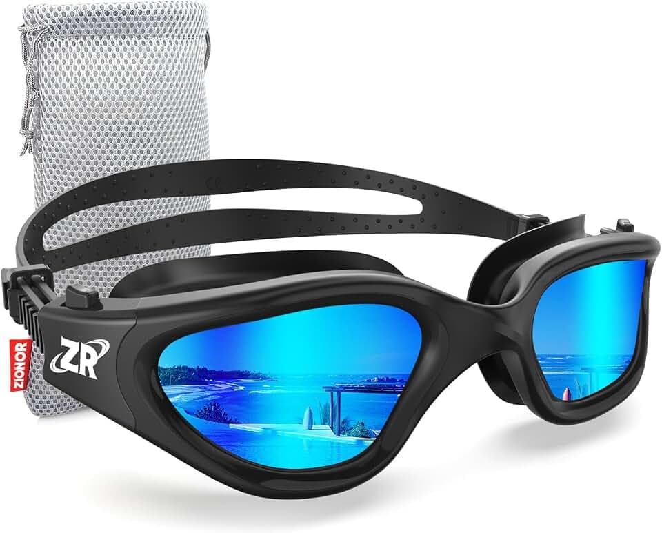 ZIONOR G1 NEW Polarisierte Schwimmbrille für Erwachsene Damen Herren