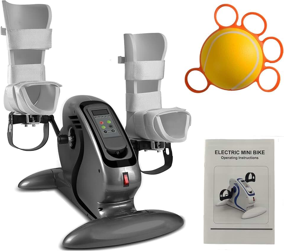 Electric Pedal Exerciser for Seniors with Remote Control