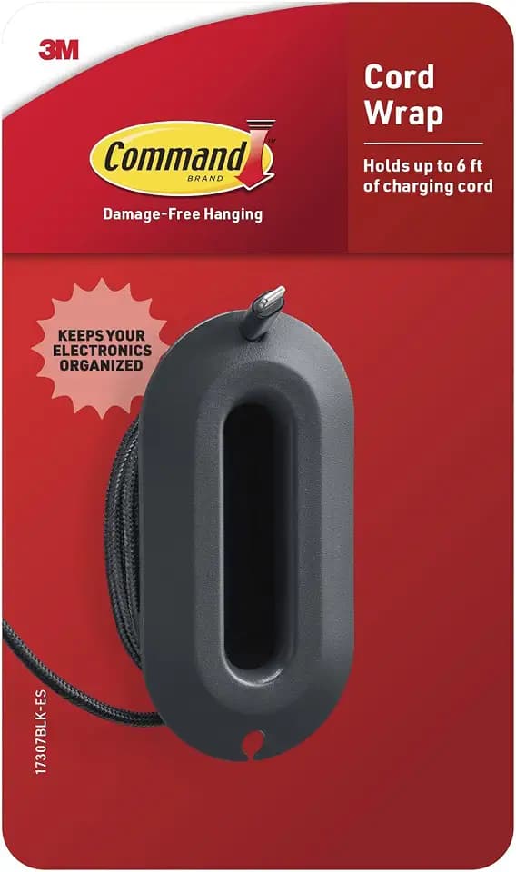 Command Cord Wrap, 2 Units, 4 Medium Strips