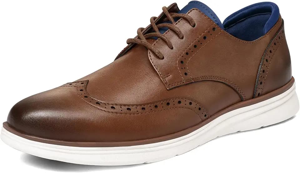 Men's Dress Casual Comfortable Sneakers Oxford Shoes